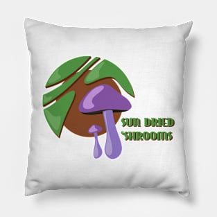 Sun Dried Shrooms: Double Dose Pillow