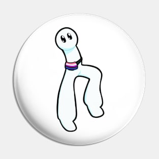 Fresno Nightcrawler - Genderfluid Pin