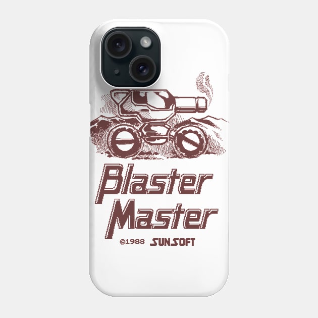 Blaster Master Sketch Phone Case by dposhirts