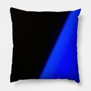 blue brown texture art Pillow