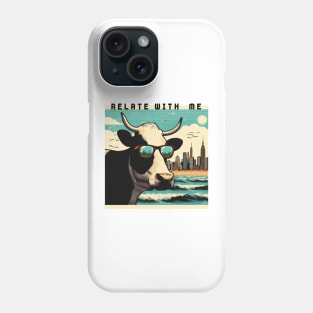 cringe cow Phone Case