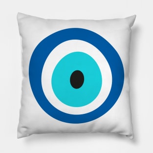 Evil Eye Blue Pillow