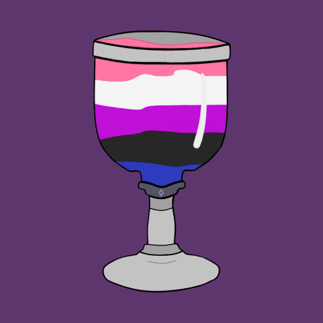 Genderfluid Goblet by ExistingTM