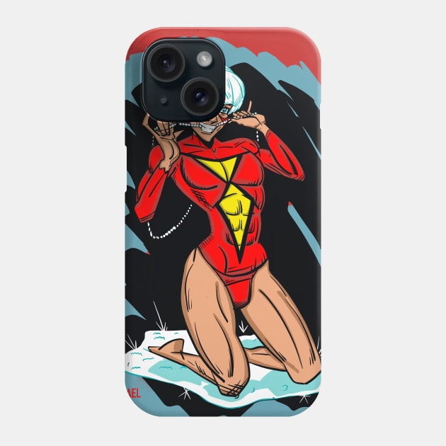 Spider-boy Phone Case by MichaelFitzTroyT