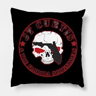 JT Curtis Logo w/ Red Glow Pillow