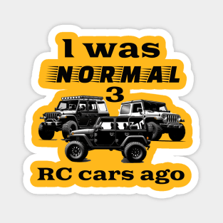 Funny RC car print Magnet