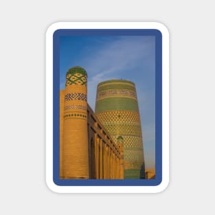 Uzbekistan. Khiva. Kalta Minor Minaret. Magnet