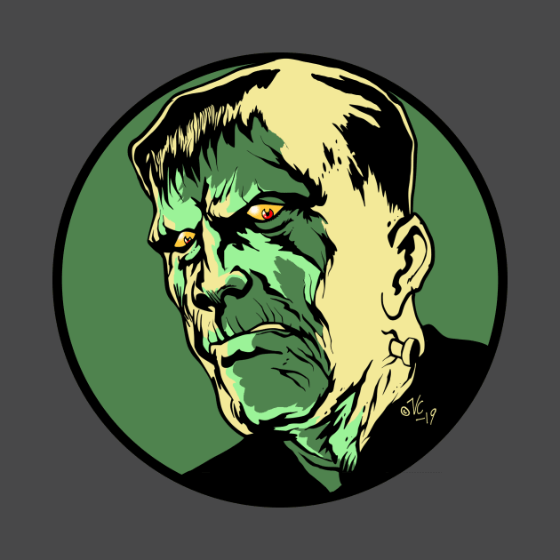 FRANKENSTEIN'S MONSTER by VanceCapleyArt1972