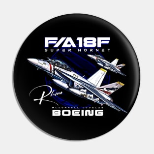 F18 Super Hornet Rhino Us Air Force Fighterjet Pin