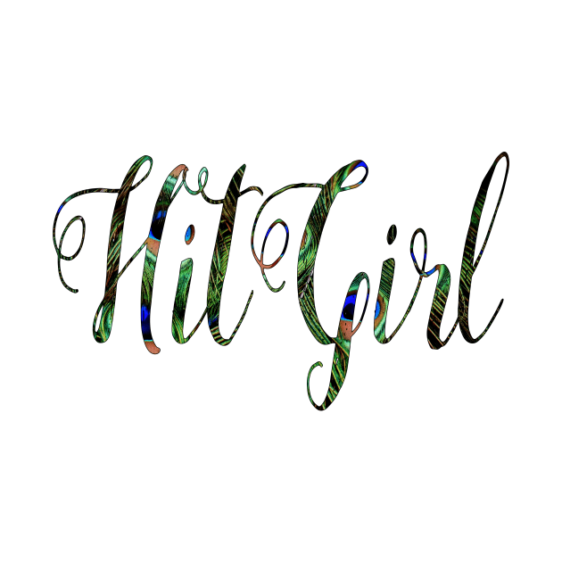 HIT GIRL COLORFUL TYPOGRAPHY by Anthony88