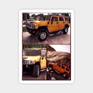 Hummer H2 Magnet