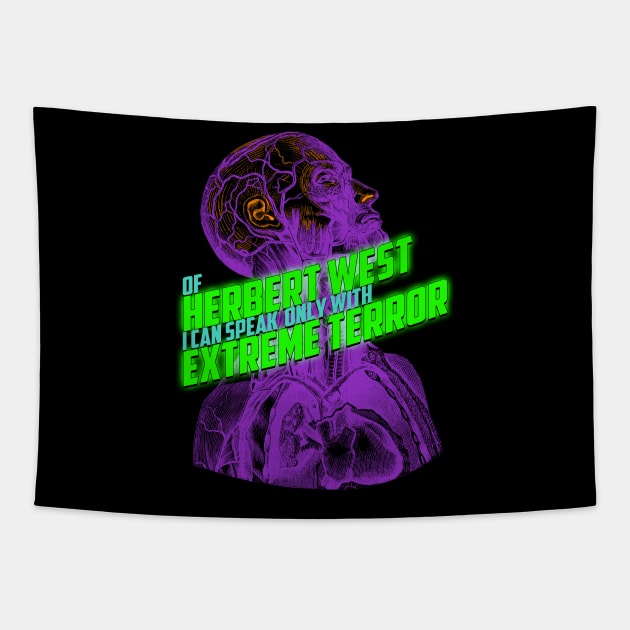 Herbert West: Reanimator Tapestry by UnlovelyFrankenstein