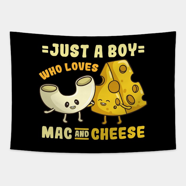 Mac and Cheese Kawaii Tapestry by KAWAIITEE