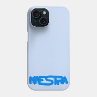 Maestra Ombre Azul Phone Case