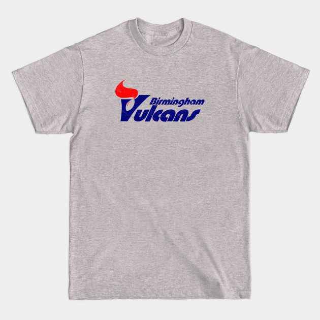 Discover Defunct - Birmingham Vulcans Football WFL - Alabama - T-Shirt