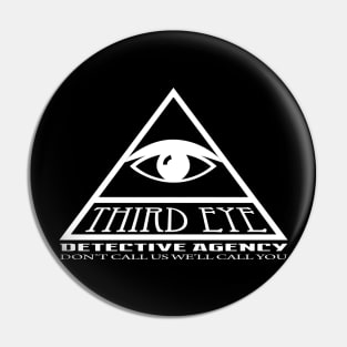 Third Eye Detective Agency Pin