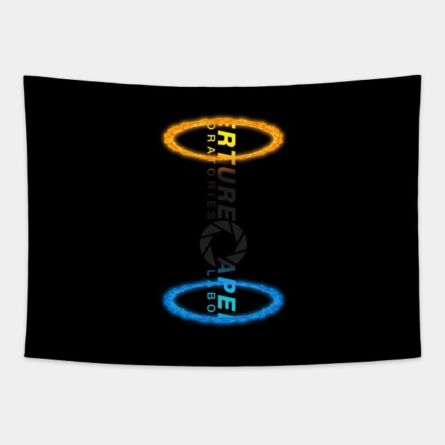 Portal Science Tapestry by SquareDog