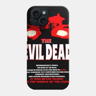 The Evil Dead Fan Art Phone Case