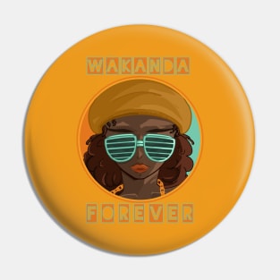 Wakanda Forever Pin