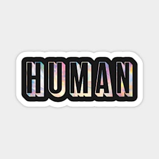 Human 3D Light Crystal Magnet