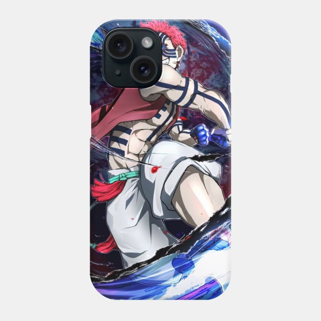 The High Rank Demon Akaza Phone Case by Valoka