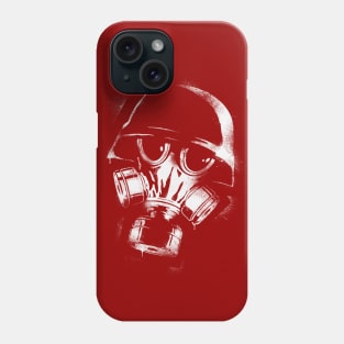 Spray Painted Gas mask Phone Case