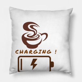 coffee charging Pillow