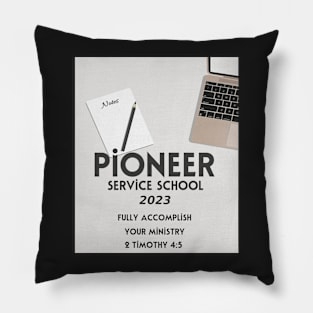 PIONEER SERVICE SCHOOL 2023 Pillow