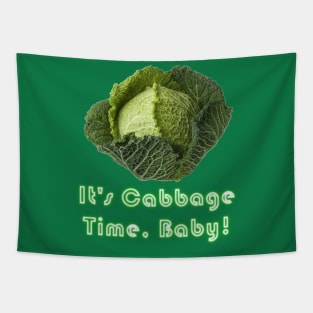 Cabbage Time Tapestry