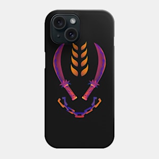 Peace twin swords Phone Case