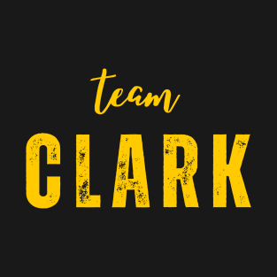 team clark Jersey yellow T-Shirt