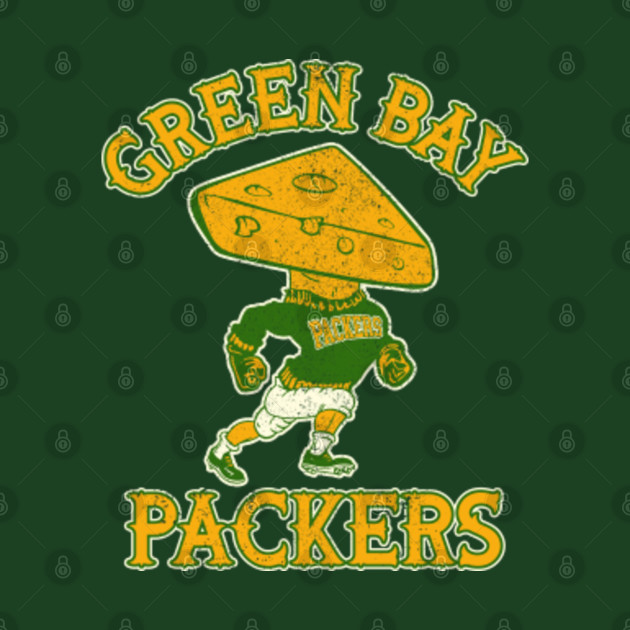 Retro Style Green Bay Packers Cheese Head - Green Bay Packers - Phone Case