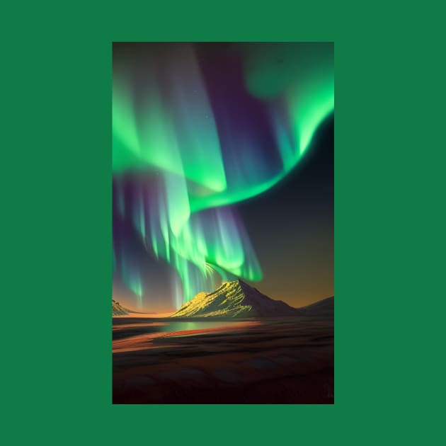 Aurora borealis by Gaspar Avila