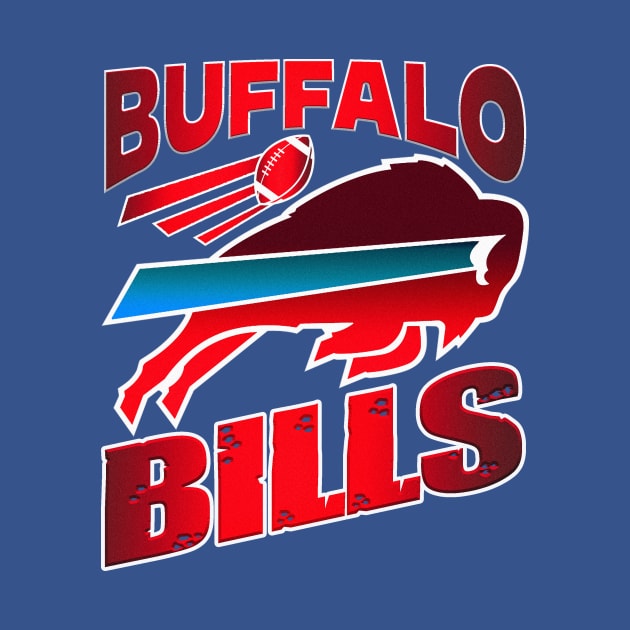 buffalo bills bold color by nowsadmahi