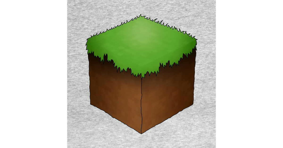 Minecraft Block - Gamer - T-Shirt  TeePublic
