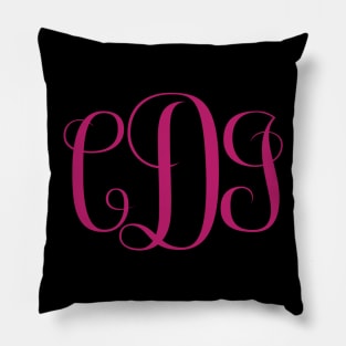 CDJ monogram winner Pillow