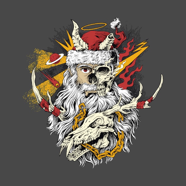 Undead Santa by KatonArtwork