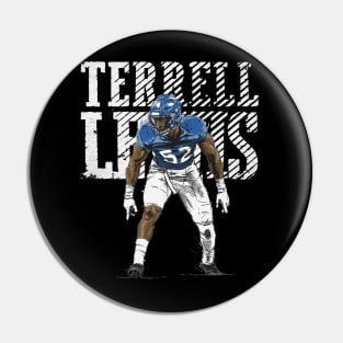 Terrell Lewis Los Angeles R Bold Pin