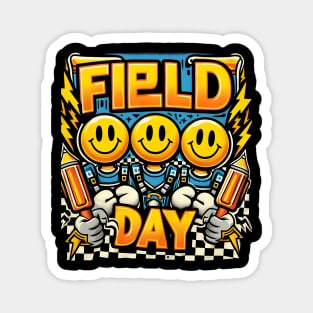 Field Day Field Day 2024 Checkered ,Game Day ,End of Year Teacher,Field Day Group Gift,Sports Day,Field Day Magnet