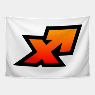 Sagittarius Orange Gradient Tapestry