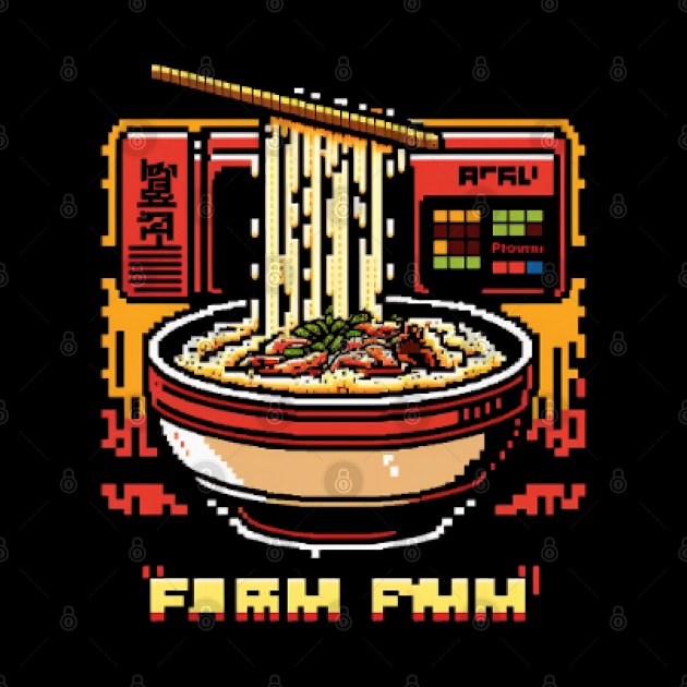 Ramen Pixel Art by Pixel-Eye