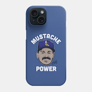 Kike Hernandez Mustache Power Phone Case