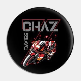 Chaz Davies 7 Superbike MotoGP Pin