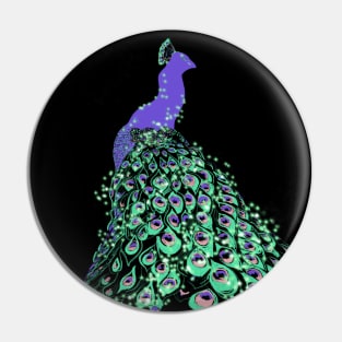 Peacock Pin