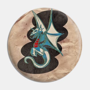 Fantasy Dragon Art Pin