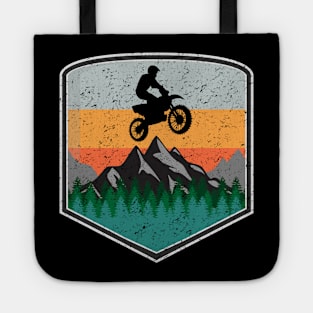 Cool Motocross Nature Design Tote