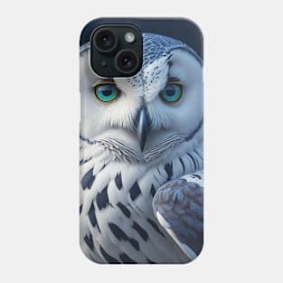 Snowy Owl Portrait Phone Case