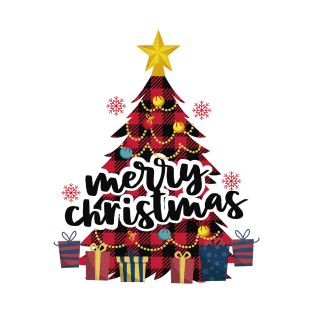 Merry Christmas Tree T-Shirt