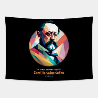 Camille Saint-Saëns WPAP Tapestry