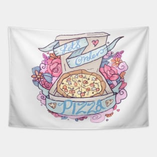 Lets Order Pizza Tapestry